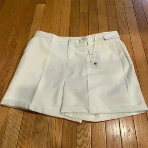 Lady Hagen Women's Chino Shorts Size 14 White Casual High Rise